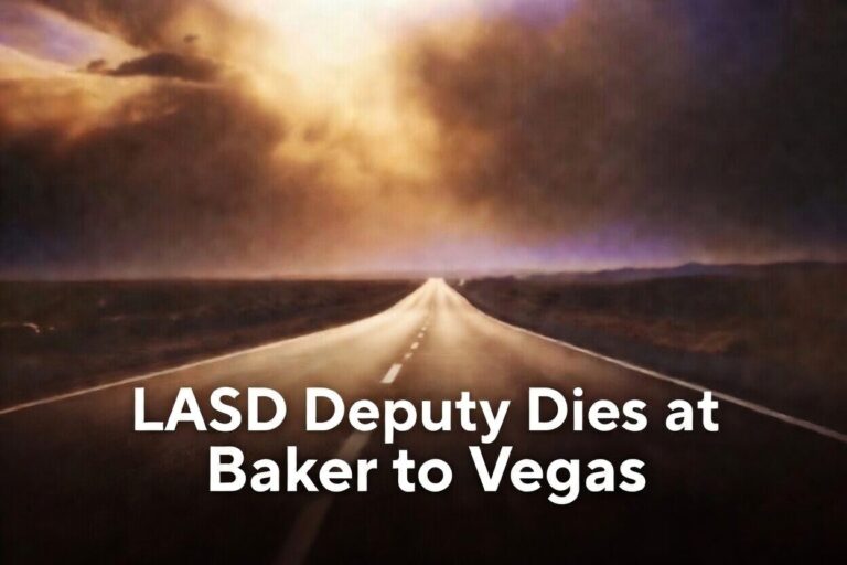 LASD Deputy Dies After Medical Emergency at Baker to Vegas 2026