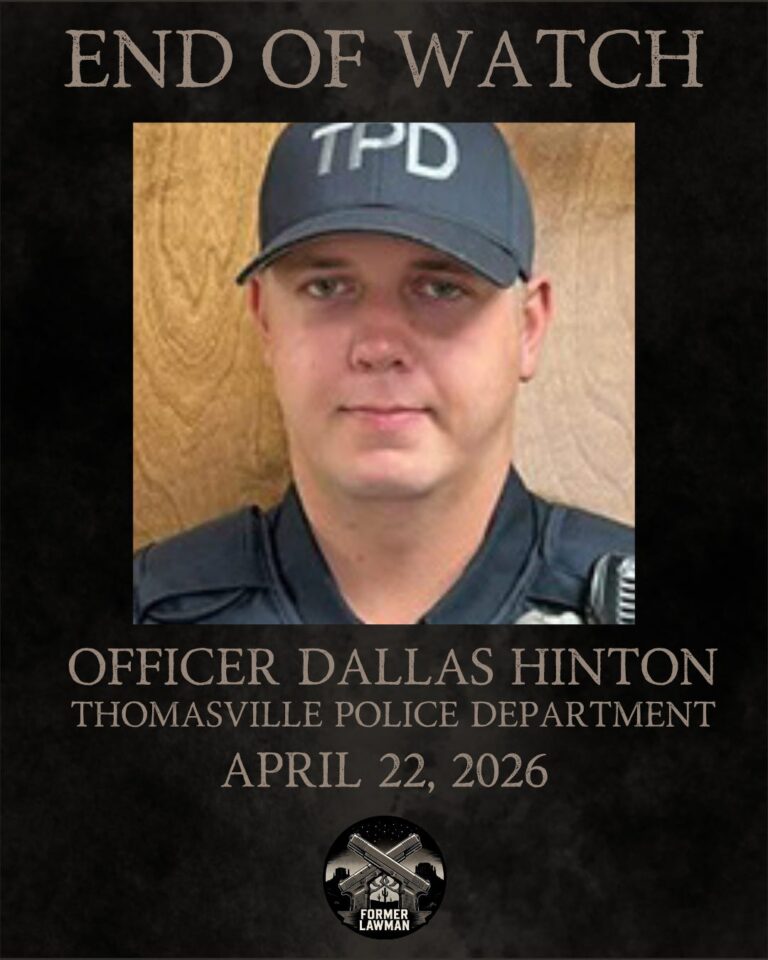 Police Officer Dallas Hinton — Thomasville Police Department