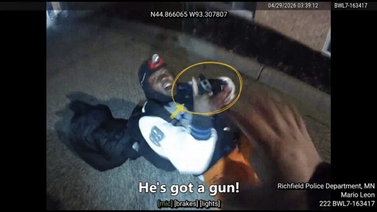 Bodycam Shows Suspect Shoot Minnesota Sergeant at Point Blank Range