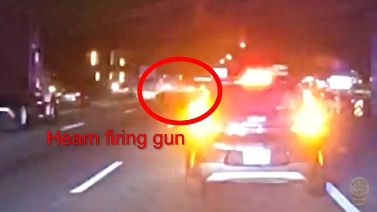Robbery Suspect Fires On Officers Mid-Chase, Shot And Killed By LAPD — Pacific Area Bodycam