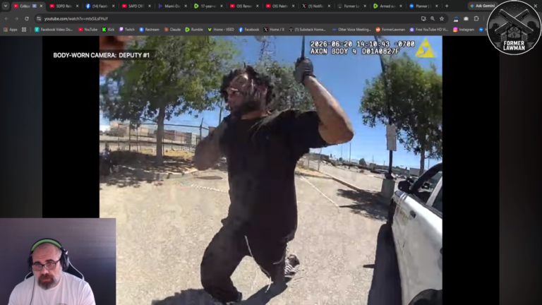 Knife to a Gunfight: LASD Deputy Stabbed, Suspect Shot Dead in Lancaster (Bodycam Breakdown)