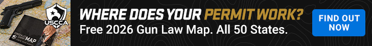 Where does your permit work? Free 2026 USCCA gun law map, all 50 states