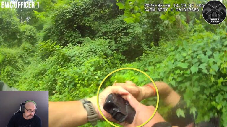 He Grabbed the Officer’s Gun Out of the Brush | Fairfax County Bodycam Breakdown