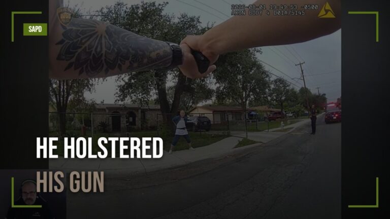 He Put His Gun Away to Try to Talk Him Down | SAPD Bodycam Breakdown