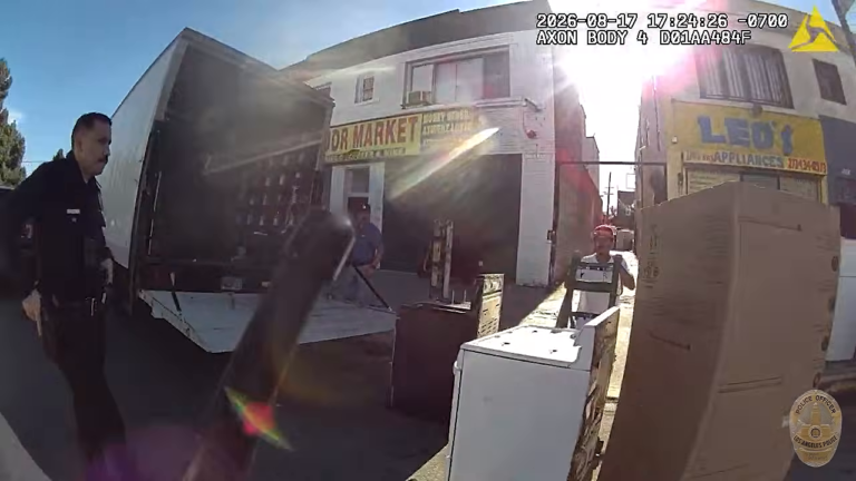 Nobody Was Hit, and LAPD Says the Gun Was a Water Pistol | LAPD Raw Body Camera