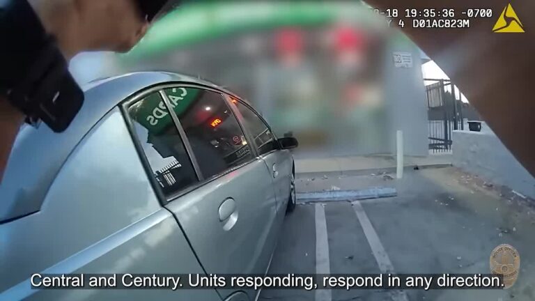 He Pointed an Airsoft Rifle at Officers on a Kidnapping Call | LAPD Raw Body Camera Watts