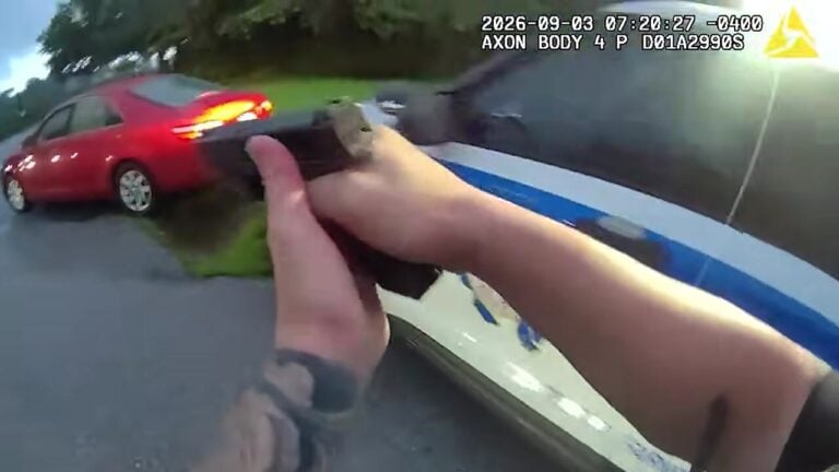 Armed Woman in a Car at the End of the Road | Baltimore County Police Raw Body Camera Middle River